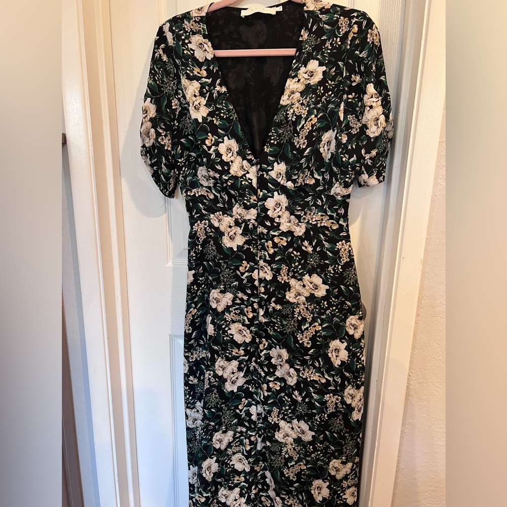 ASTR Floral Midi dress